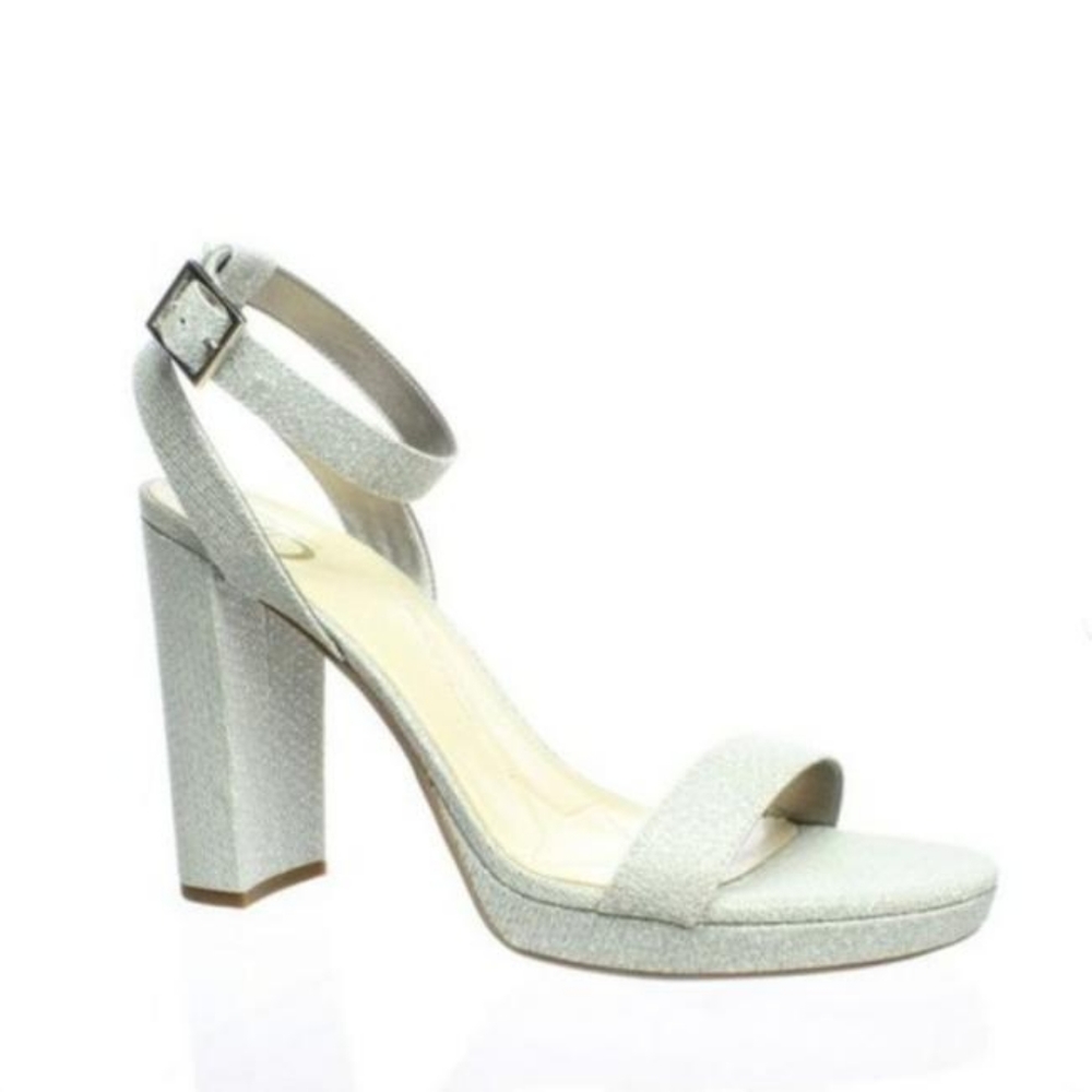 Circus by Sam Edelman Anette silver sparkle heel (brand new in box)